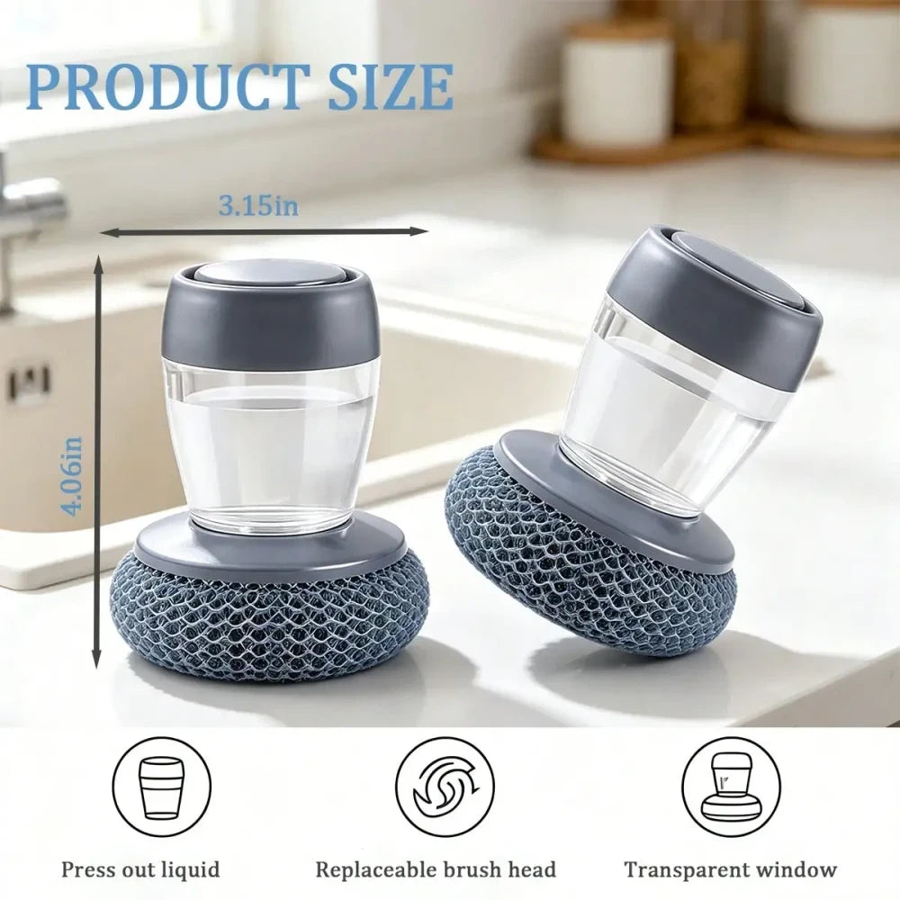 Self-Filling Soap Dispenser Brush