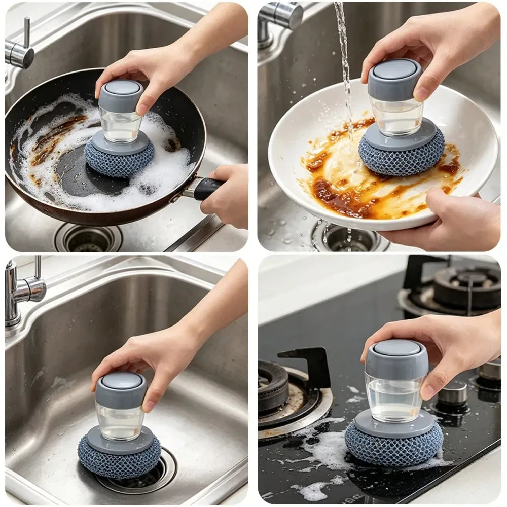 Self-Filling Soap Dispenser Brush