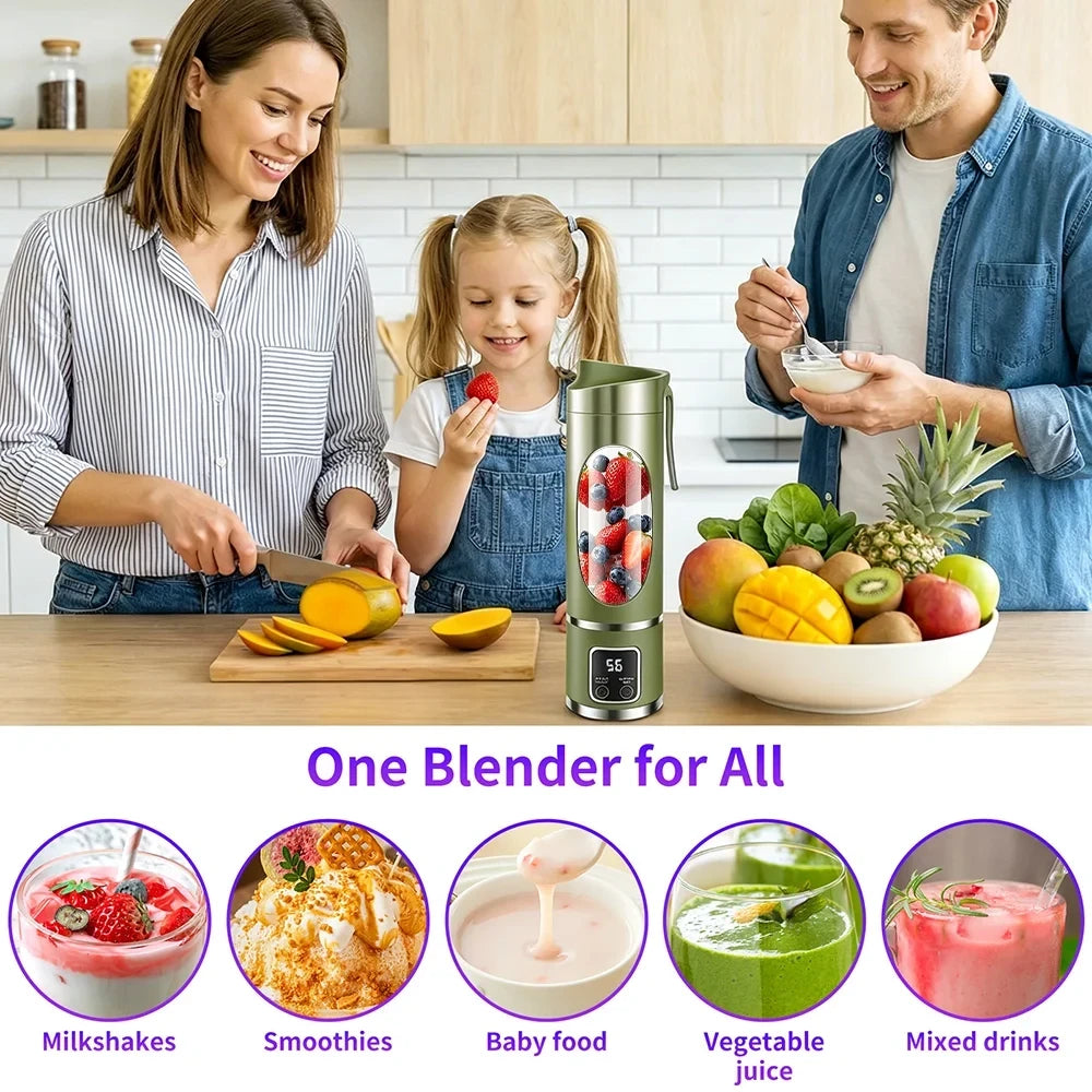 Portable Mini Smoothie Blender Cup