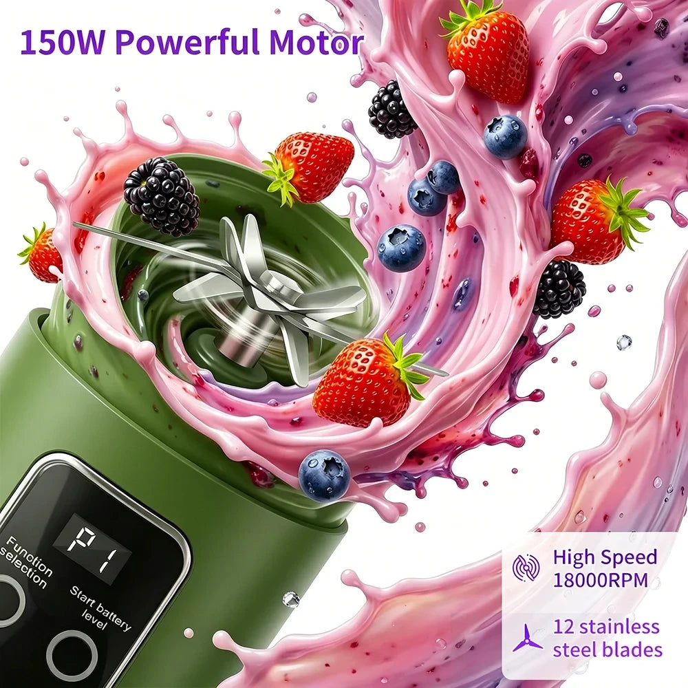 Portable Mini Smoothie Blender Cup