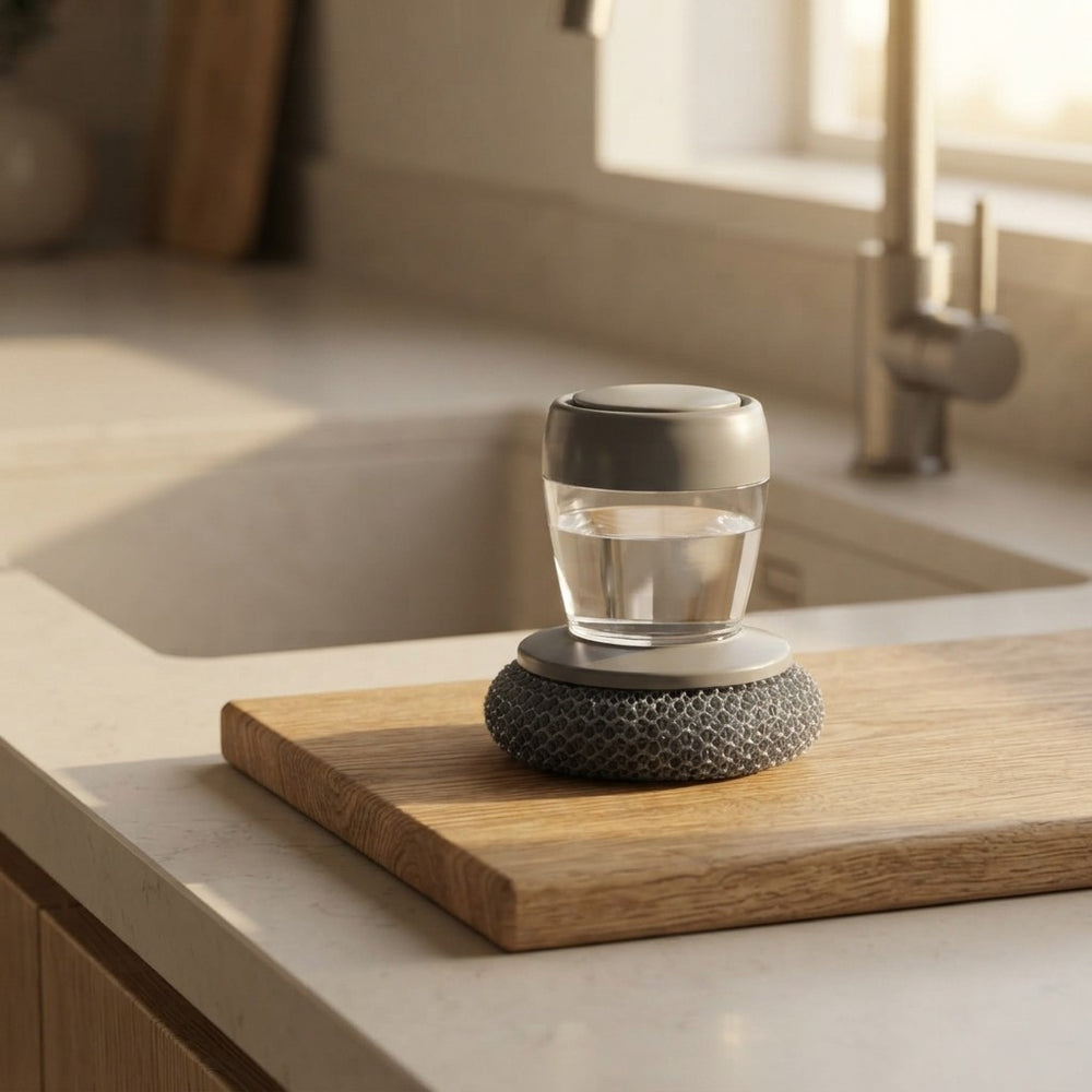 Self-Filling Soap Dispenser Brush